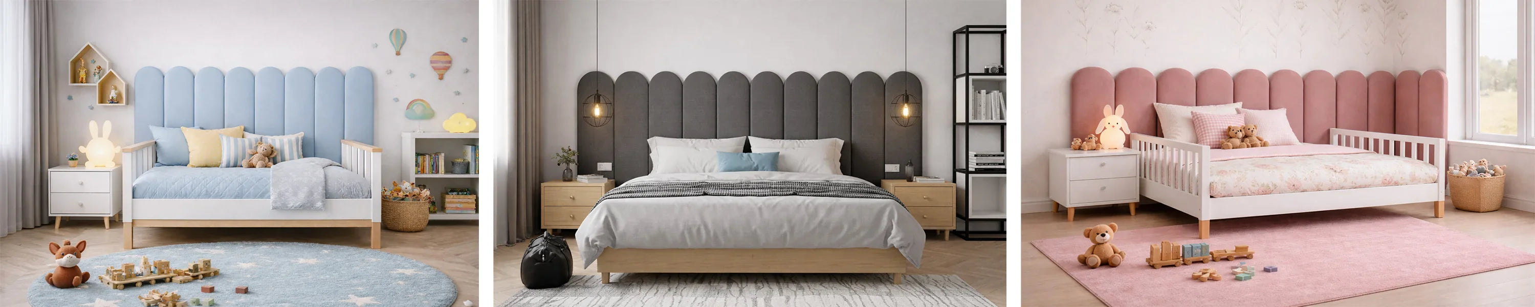 Wandpolster Rundbogen