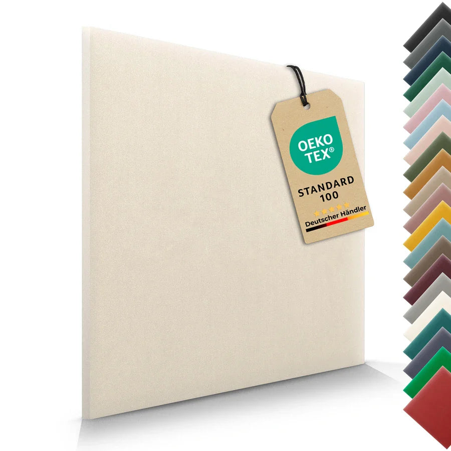 Wandkissen Quadrat | Ecru M18 Samt