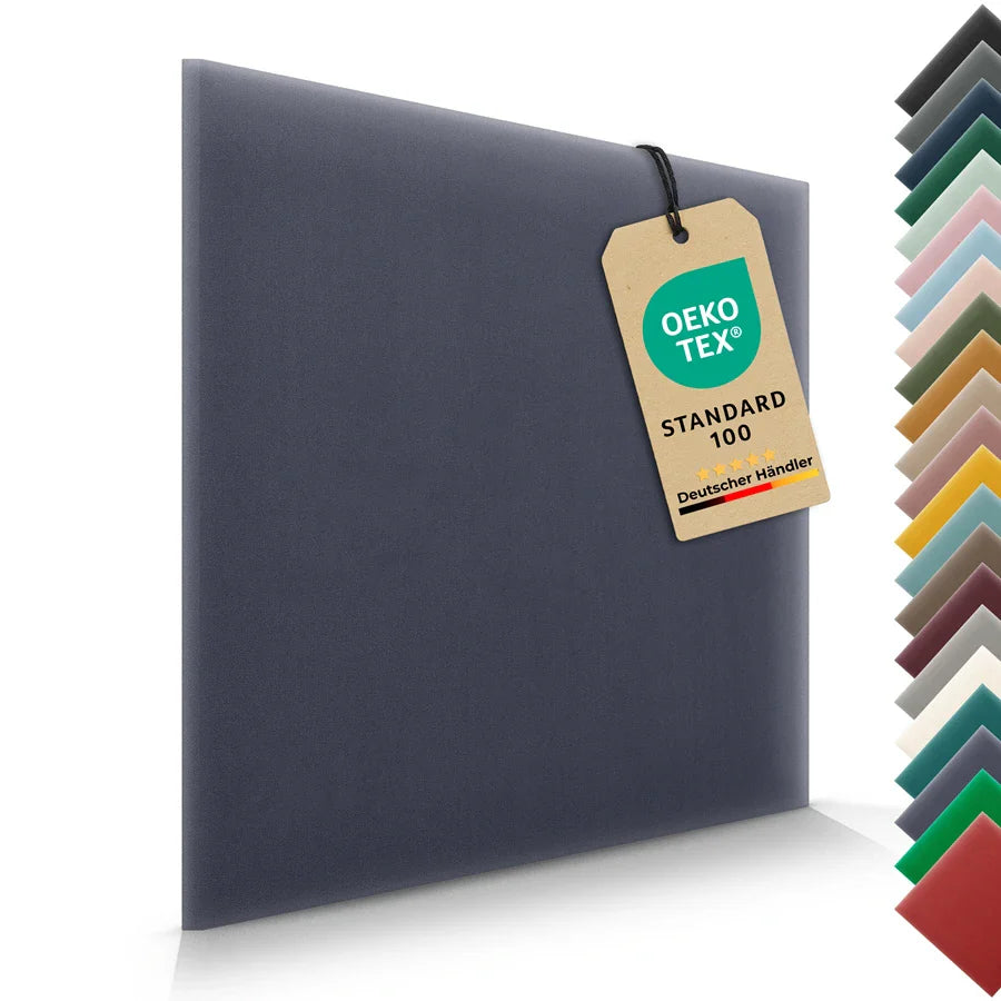 Wandkissen Quadrat | Dunkellila M20 Samt