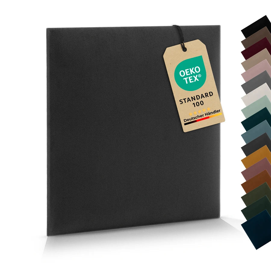 Wandkissen Quadrat | Anthrazit T15 Velours