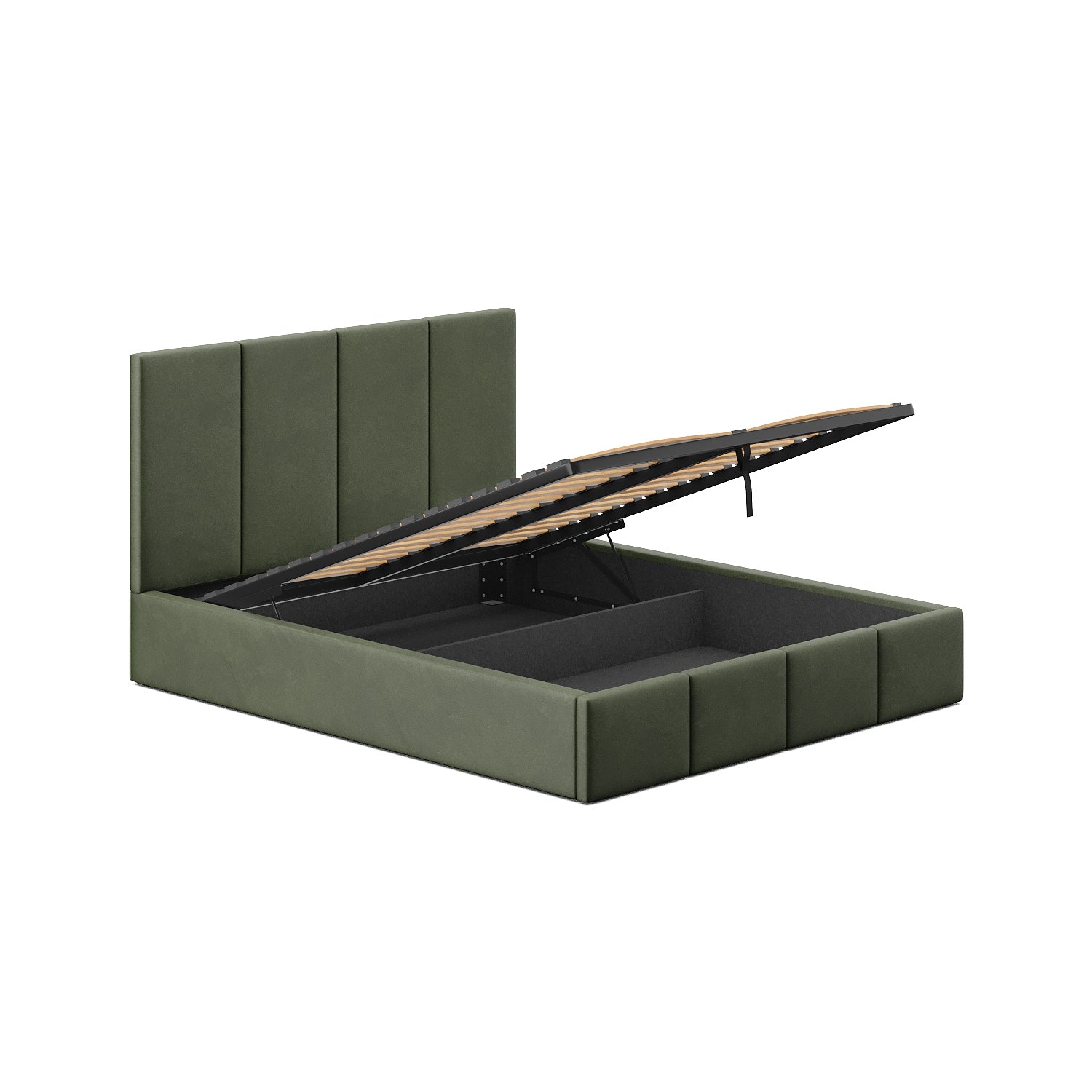 Polsterbett Veluna Lift T27 W3 Khaki