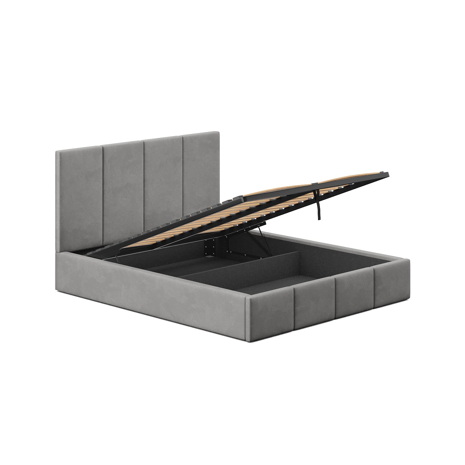 Polsterbett Veluna Lift T06 W3 Grau