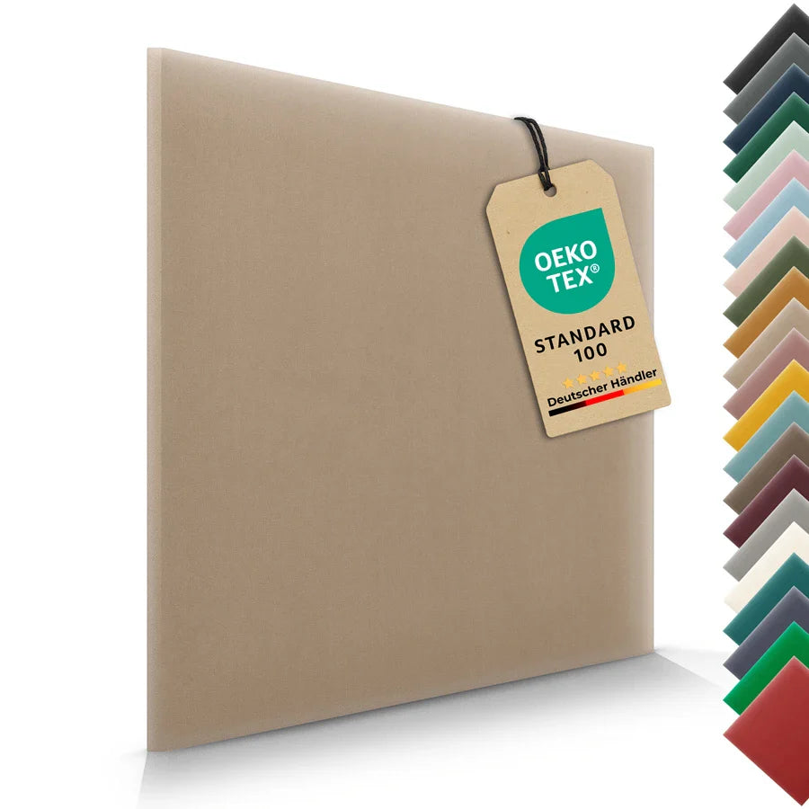 Wandkissen Quadrat | Beige M11 Samt