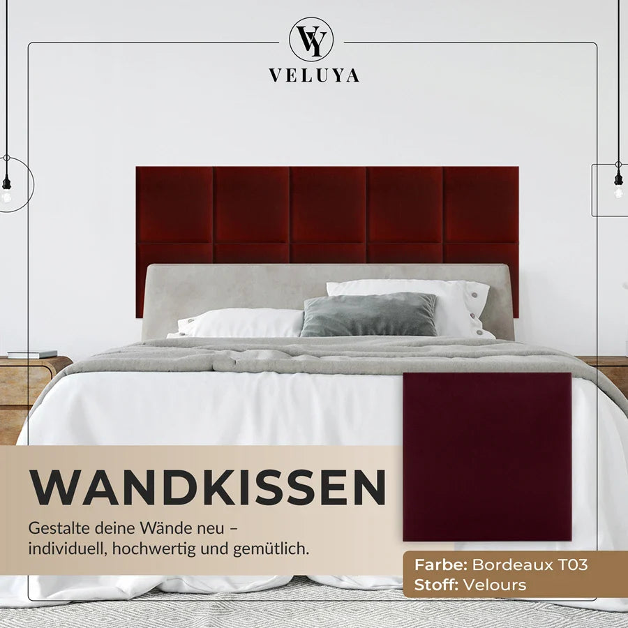 Stoffmuster Wandpolster