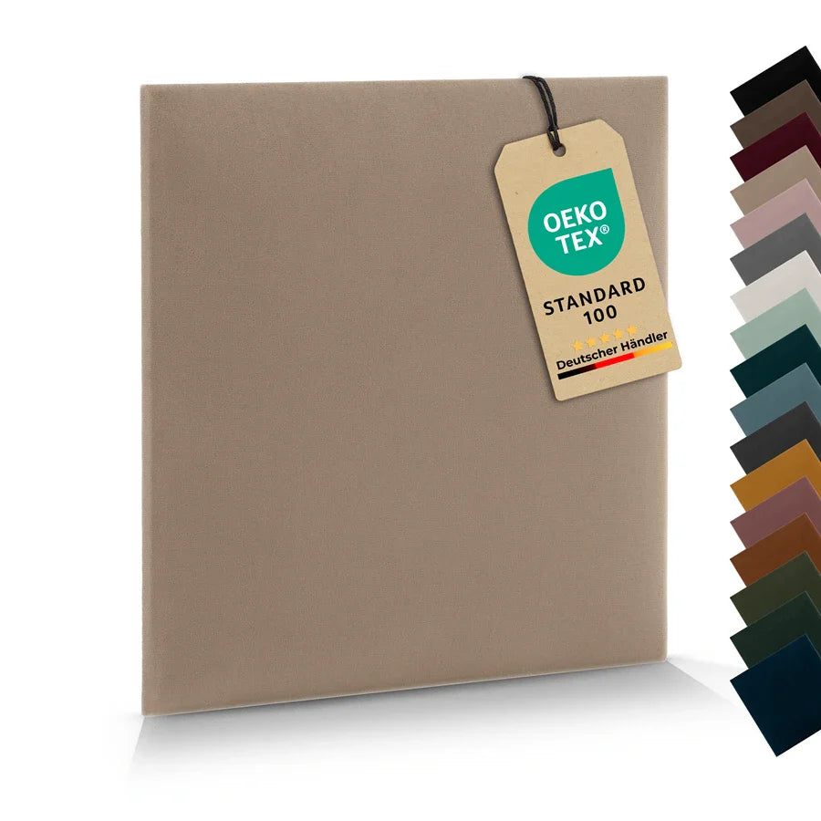 Wandkissen Quadrat | Beige T04 Velours