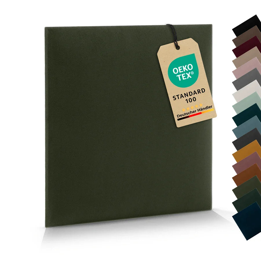 Wandkissen Quadrat | Khaki T27 Velours