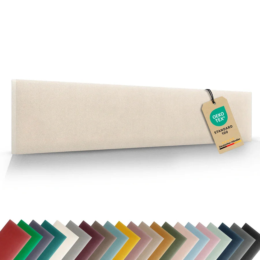 Wandkissen Rechteck | Ecru M18 Samt