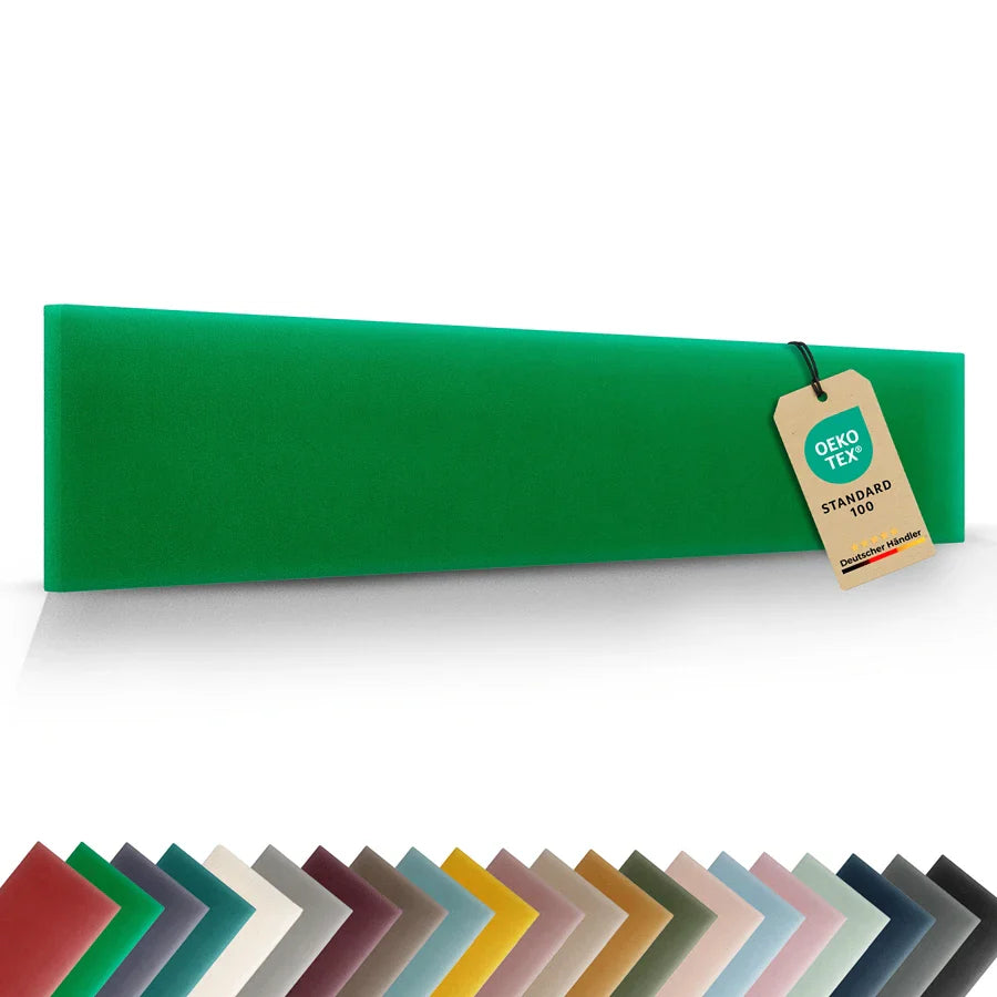 Wandkissen Rechteck | Hellgrün M21 Samt