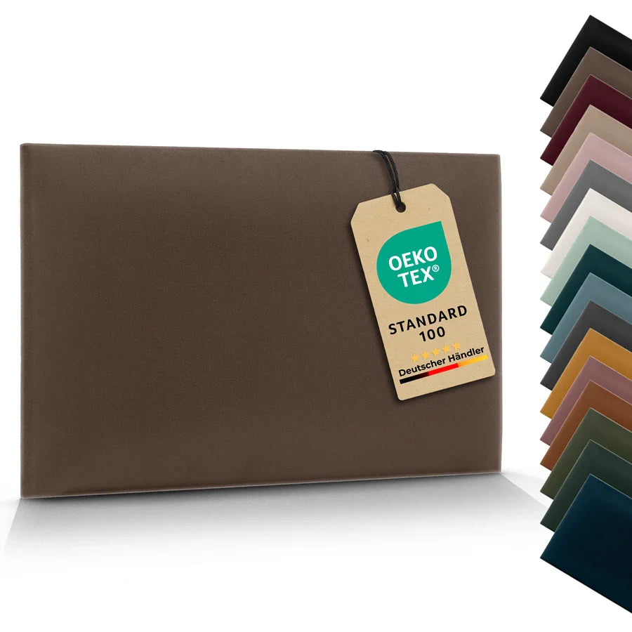 Wandkissen Rechteck | Braun T02 Velours