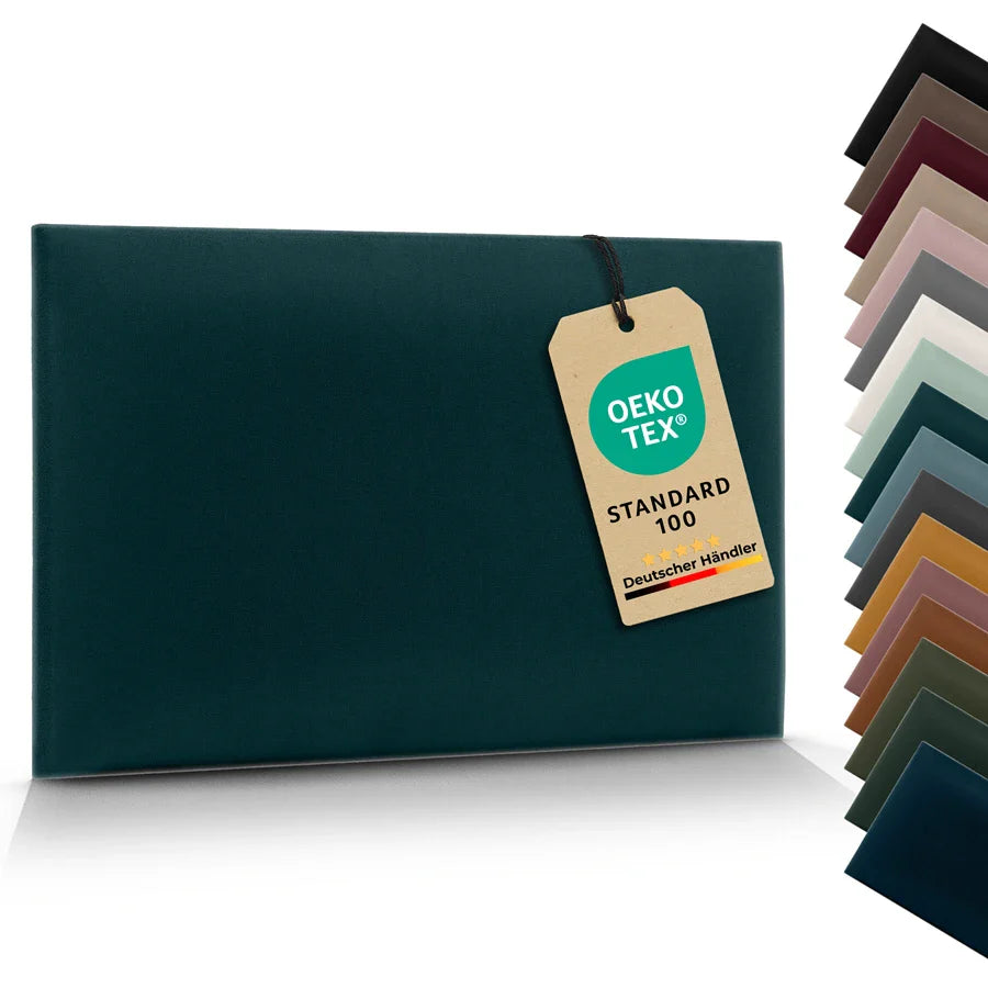 Wandkissen Rechteck | Türkis T09 Velours