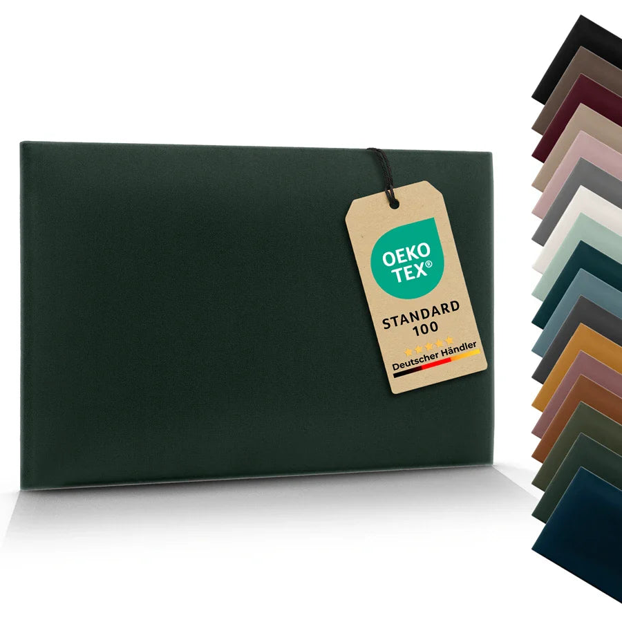 Wandkissen Rechteck | Dunkelgrün T28 Velours
