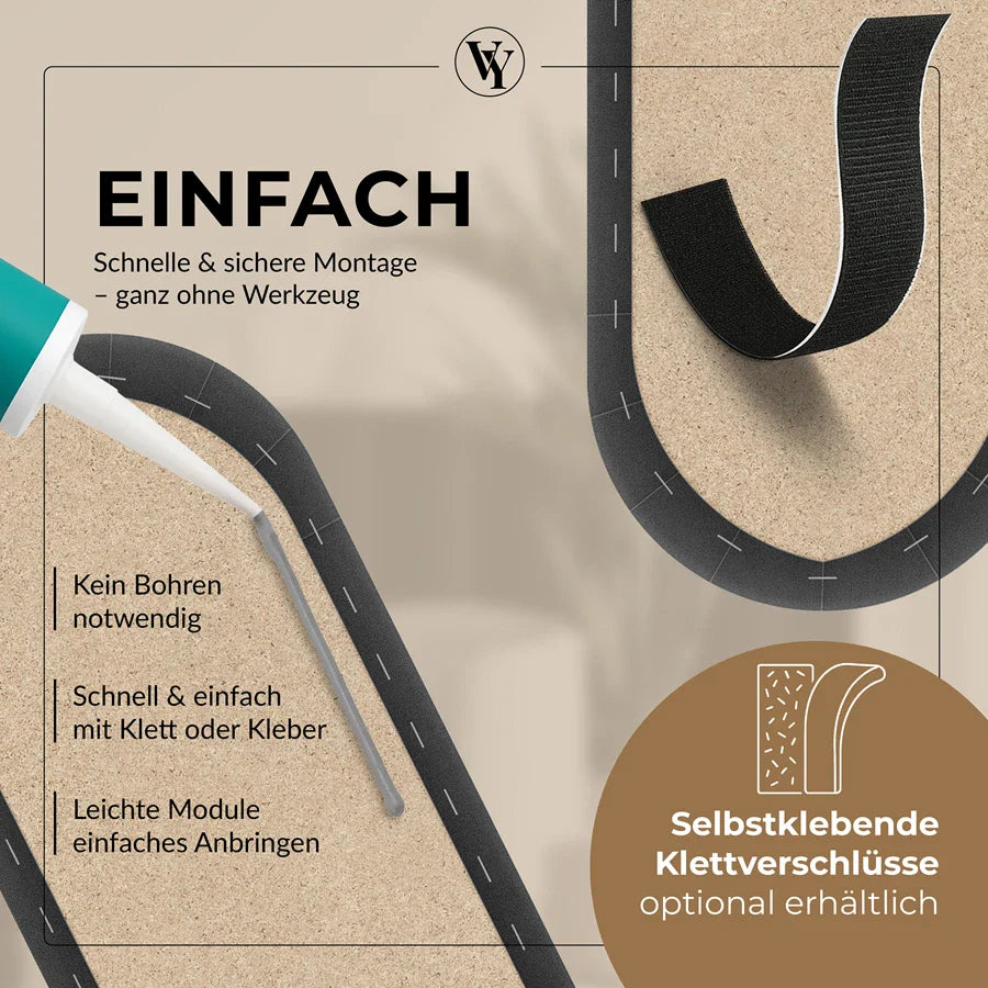 Wandkissen Rundbogen | Schwarz M01 Samt